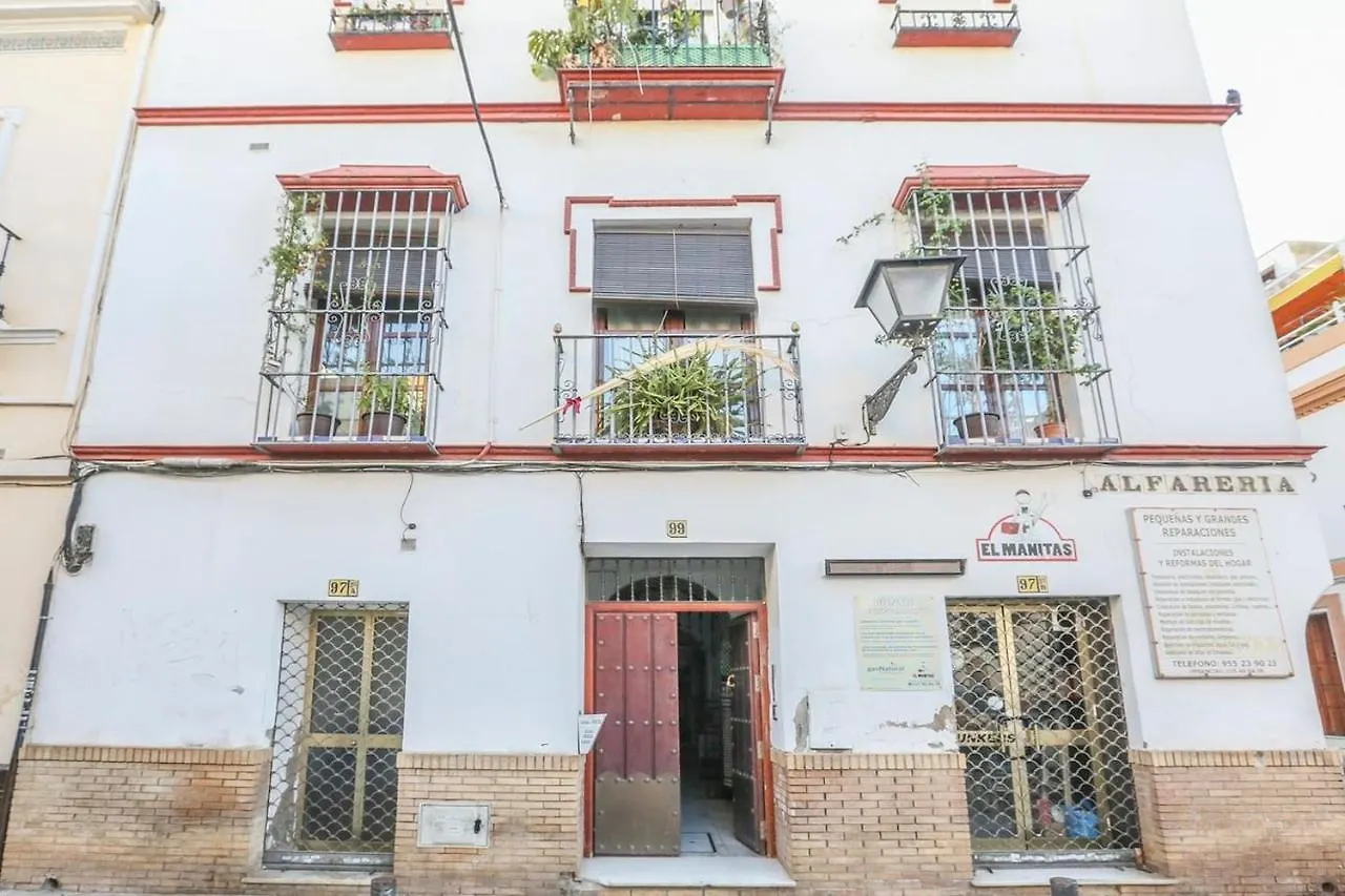 Apartment Corazon De Triana. Loft Estiloso Y Confortable. Seville Spain